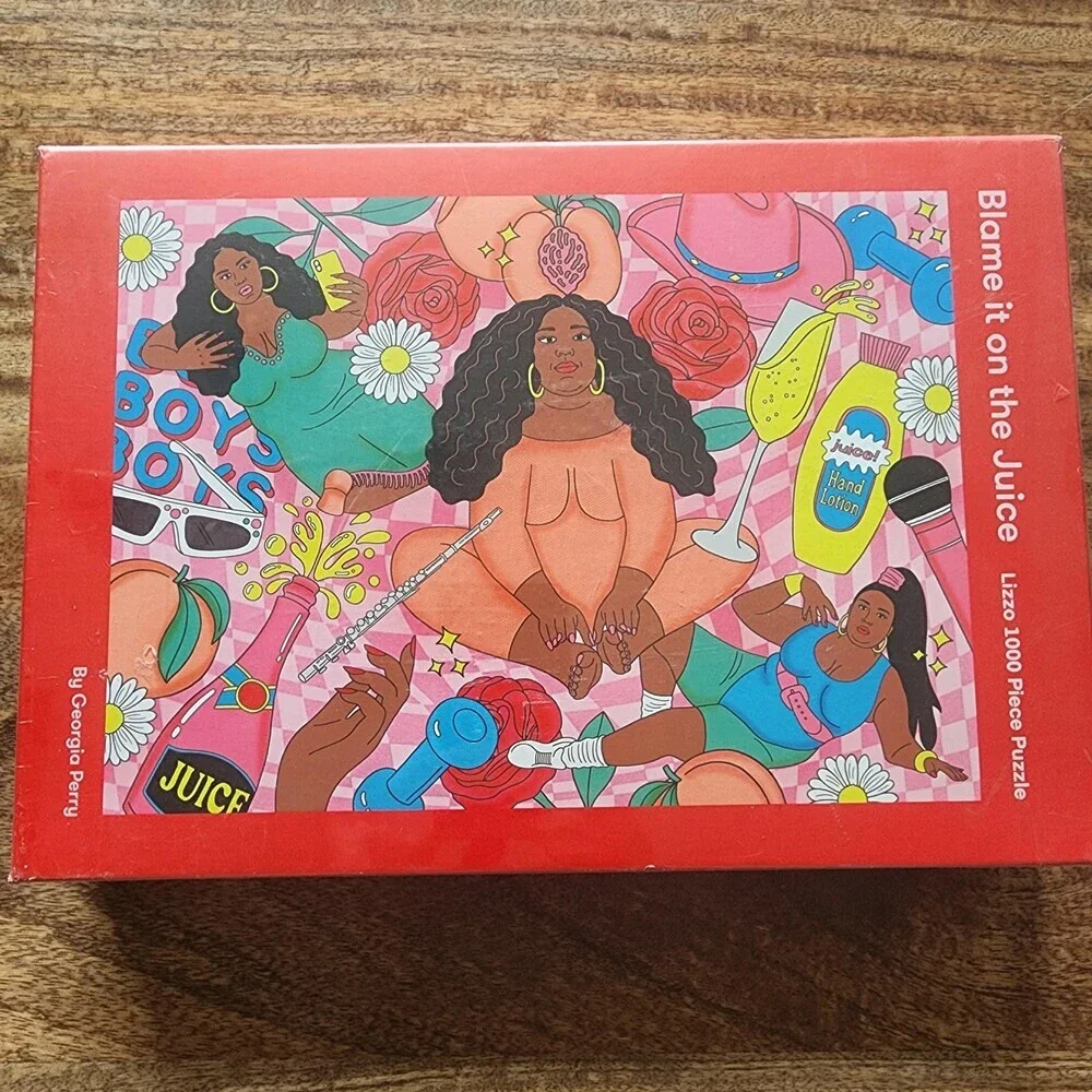 Hardie Grant Blame It On The Juice Lizzo 1000 Piece Jigsaw Puzzle Multi-Color